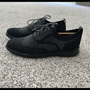 Men’s Cole Haan 2.ZeroGrand gray wingtip, size 12